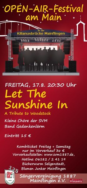 Open Air Festival - Let The Sunshine In